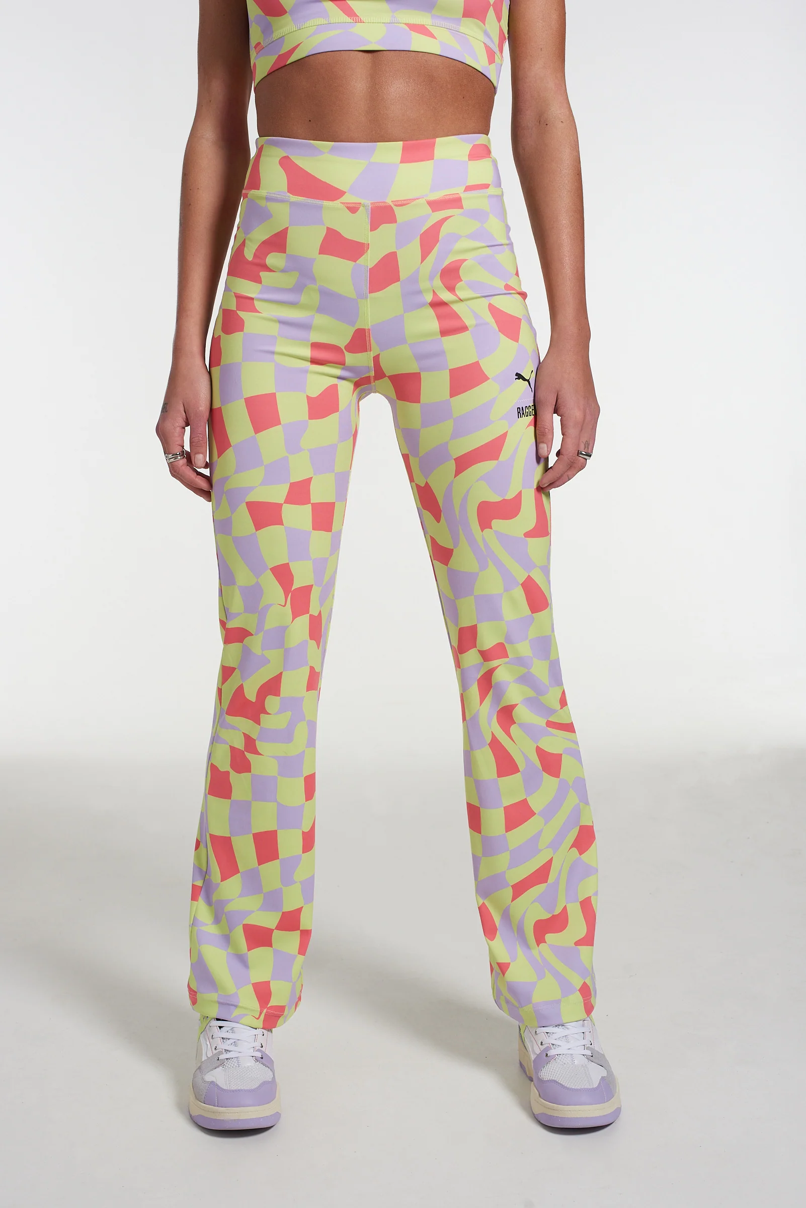Puma X The Ragged Priest All Over Print Flared Pant - Image 3